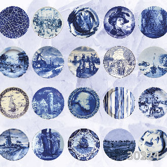 Старинные тарелки