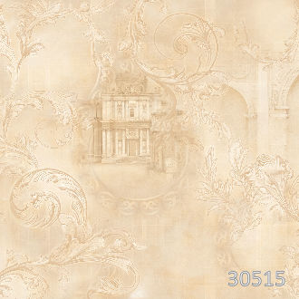 Фон с узорами и дворцом