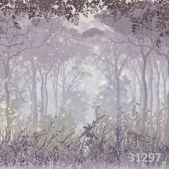 Glade of fireflies lilac