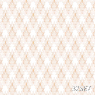 Geometric pattern peach