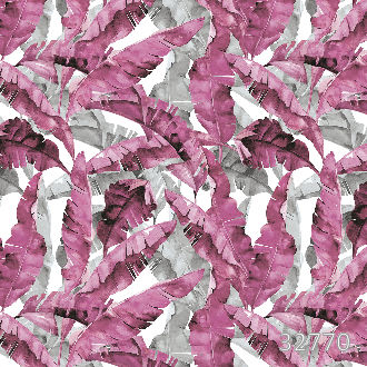 Banana leaves pink