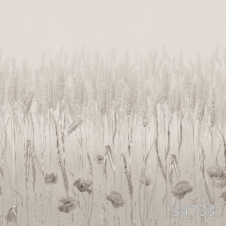 Маки на пшеничном поле