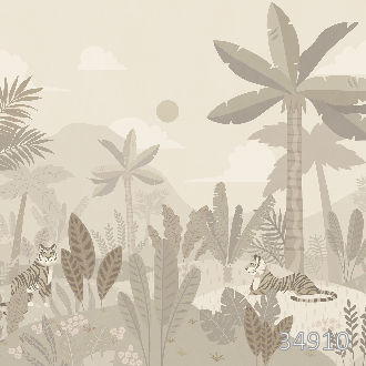 Тигры среди пальм