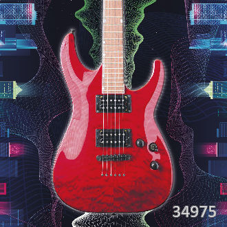 Guitar and skyscrapers