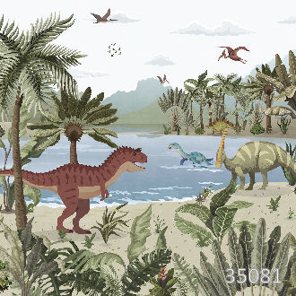 Среди динозавров