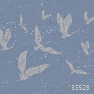 Стая птиц в небе